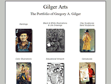 Tablet Screenshot of gilgerarts.com